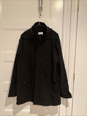 Zara Black Utility Jacket Size Medium